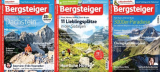 : Bergsteiger Das Tourenmagazine No 08, 09 + 11 2021
