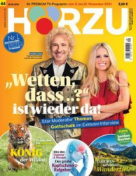 :  Hörzu Fernsehzeitschrift No 44 vom 06-12 Nov. 2021