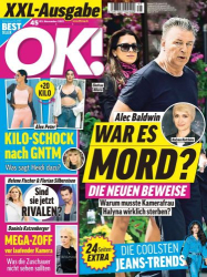 : Ok! Das Exklusiv-Magazin der Stars No 45 vom 03  November 2021
