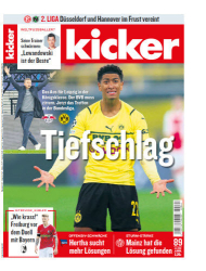 :  Kicker Sportmagazin No 89 vom 04 November 2021