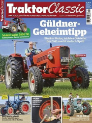 : Traktor Classic Magazin No 01 Dezember-Januar 2022
