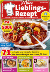 :  Mein  Lieblingsrezept Magazin November No 11 2021