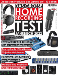 : Professional Audio Magazin Home-Recording Testjahrbuch 2022
