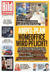 :  Bild am Sonntag vom 14 November 2021