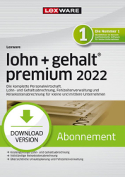 : Lexware Lohn und Gehalt Premium 2022 v22.00