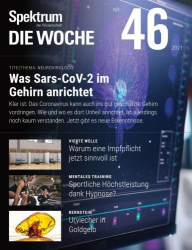 : Spektrum die Woche Magazin No 46 vom 18  November 2021
