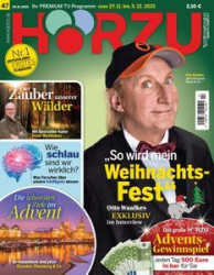 :  Hörzu Fernsehzeitschrift No 47 vom 27.11-03.12 2021