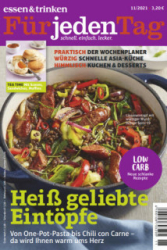 :  Essen und  Trinken für jeden Tag Magazin November No 11 2021