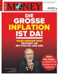 :  Focus Money Finanzmagazin  No 48 vom 24 Oktober 2021