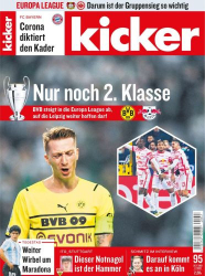 : Kicker Sportmagazin No 95 vom 25  November 2021
