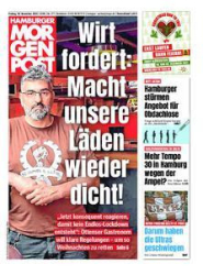 :  Hamburger Morgenpost vom 26 November 2021