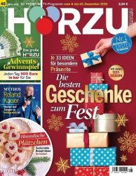 :  Hörzu Fernsehzeitschrift No 48 vom 04-10 Dezember 2021