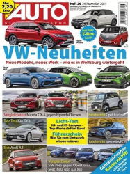 : Auto Strassenverkehr Magazin No 26 vom 24  November 2021
