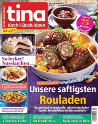 : Tina Koch und Backideen Magazin Januar No 01 2022
