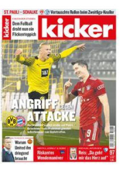 :  Kicker Sportmagazin No 97 vom 02 Dezember 2021