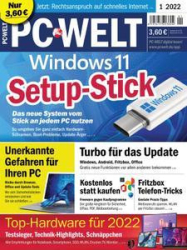 :  PC Welt Magazin Januar No 01 2022