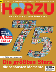 :  Hörzu Fernsehzeitschrift No 49 vom 11-17 Dezember 2021