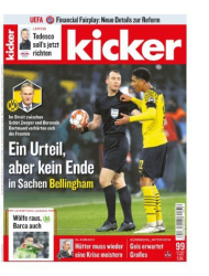 :  Kicker Magazin  No 99 vom 09 Dezember 2021