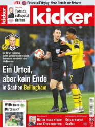 : Kicker Sportmagazin No 99 vom 09  Dezember 2021
