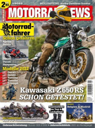 : Motorrad News Magazin No 01 Januar 2022
