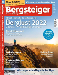 : Bergsteiger Das Tourenmagazin No 01 Januar 2022
