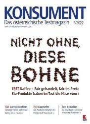 : Konsument Testmagazin Januar No 01 2022
