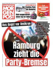 :  Hamburger Morgenpost vom 21 Dezember 2021