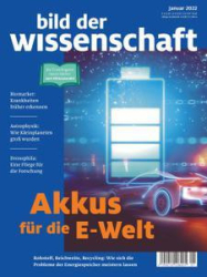 :  bild der Wissenschaft Magazin Januar No 01 2022