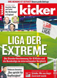 : Kicker Sportmagazin No 103 vom 23  Dezember 2021
