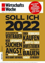 :  Wirtschaftswoche Magazin No 52 vom 24  Dezember 2021