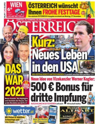 : Österreich Tageszeitung No 5114 vom 22 -26  Dezember 2021
