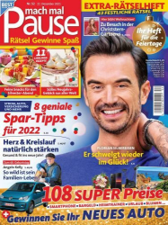 : Mach mal Pause Frauenmagazin No 52 vom 22  Dezember 2021
