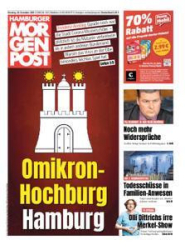 :  Hamburger Morgenpost vom 28 Dezember 2021