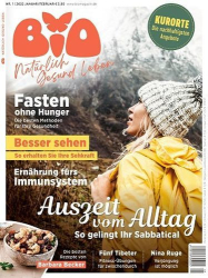 : Bio natürlich gesund leben Magazin No 01 Januar 2022
