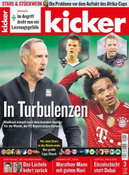 : Kicker Sportmagazin No 03 vom 06  Januar 2022
