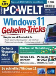 :  PC Welt Magazin Februar No 02 2022