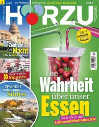 : Hörzu Fernsehzeitschrift Magazin No 02 vom 07  Januar 2022
