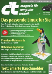 : c't Magazin für Computertechnik Magazine No 03 vom 17  Januar 2022
