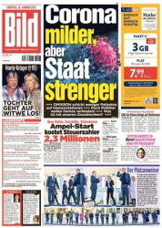 :  Bild Zeitung vom 22 Januar 2022