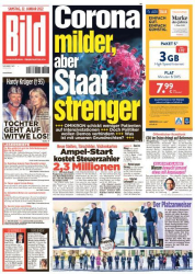 : Bildzeitung vom 22. Januar 2022