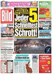 :  Bild Zeitung vom 28 Januar 2022