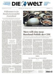 :  Die Welt vom 28 Januar 2022