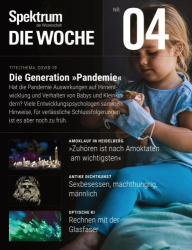 : Spektrum der Wissenschaft Die Woche No 04 vom 27  Januar 2022
