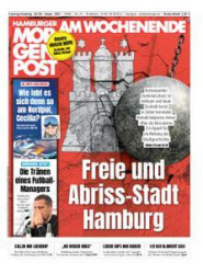 :  Hamburger Morgenpost vom 29,30 Januar 2022