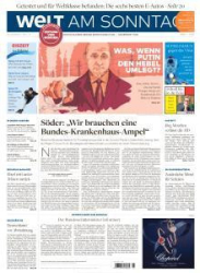 :  Welt am  Sonntag vom 30 Januar 2022