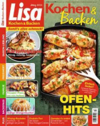 :  Lisa Kochen und Backen Magazin März No 03 2022