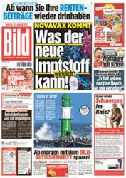 :  Bild Zeitung vom 31 Januar 2022