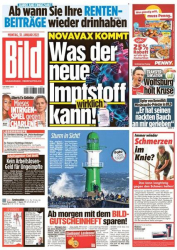 : Bild Zeitung vom 31 Januar 2022