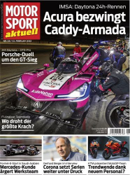 : Motorsport Aktuell Magazin No 08 vom 02  Februar 2022
