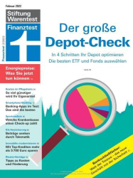 : Stiftung Warentest Finanztest Magazin No 02 Februar 2022
